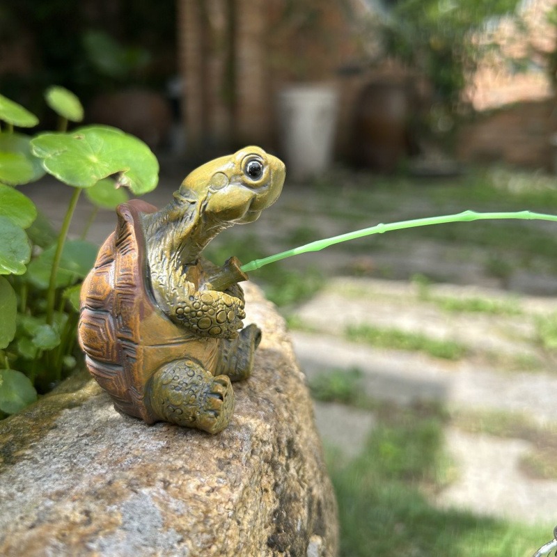 Aquarium Fish To Buy - Turtle fishing fish tank aquarium decoration