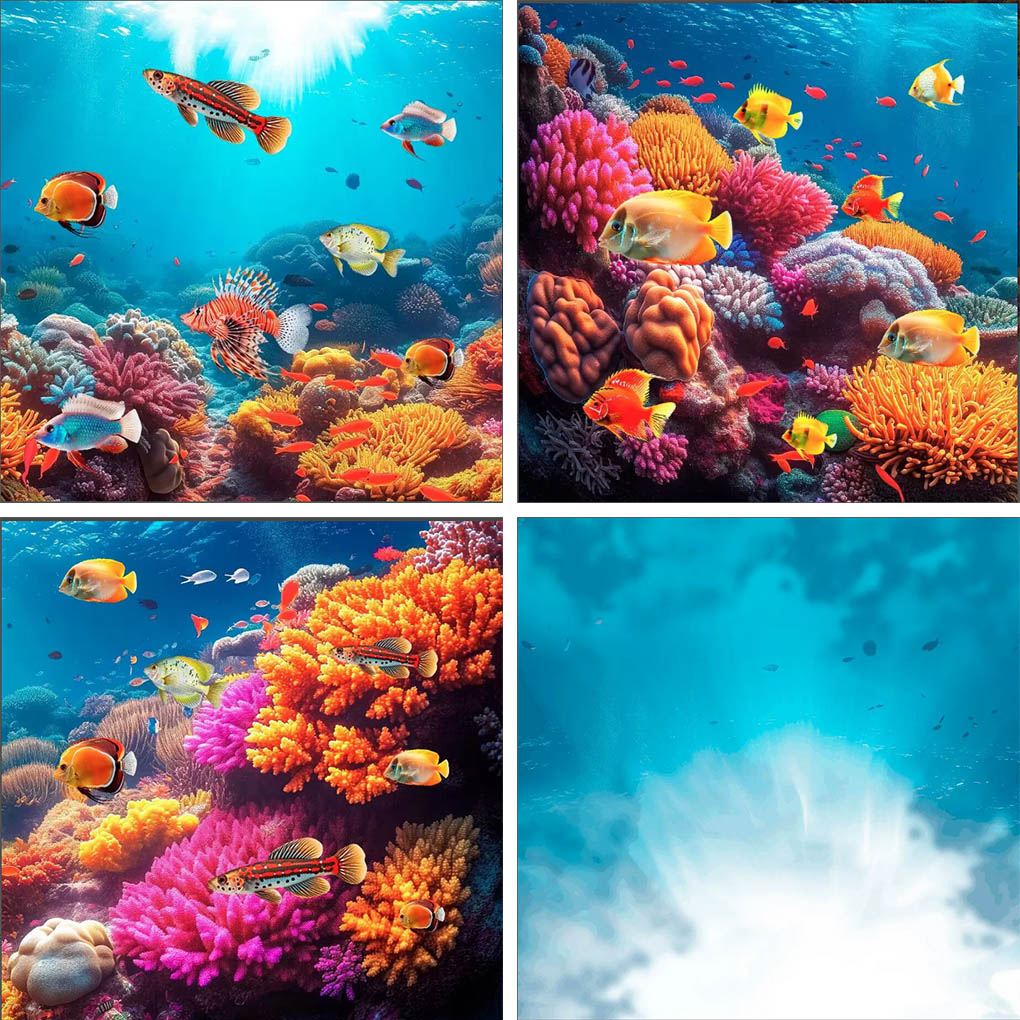 Aquarium Fish Of The World - Mehofond Underwater World Seabed Photography Backdrop