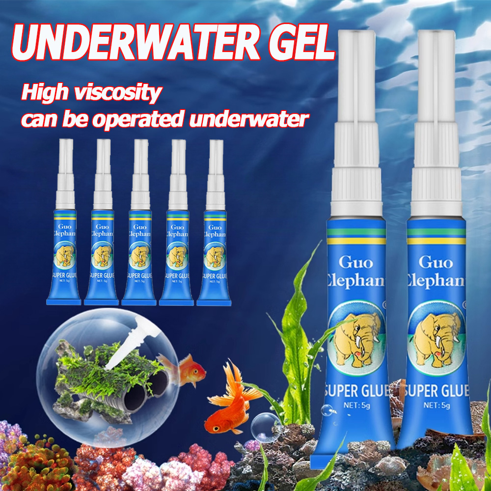 Aquarium Fish Real - 3/5/10Pcs Fish Tank Landscaping Moss Glue