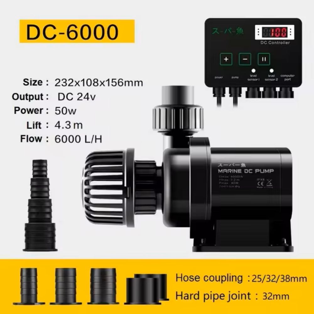 Aquarium Fish Freshwater - DC Ultra-Quiet Aquarium Water Fountain Pump