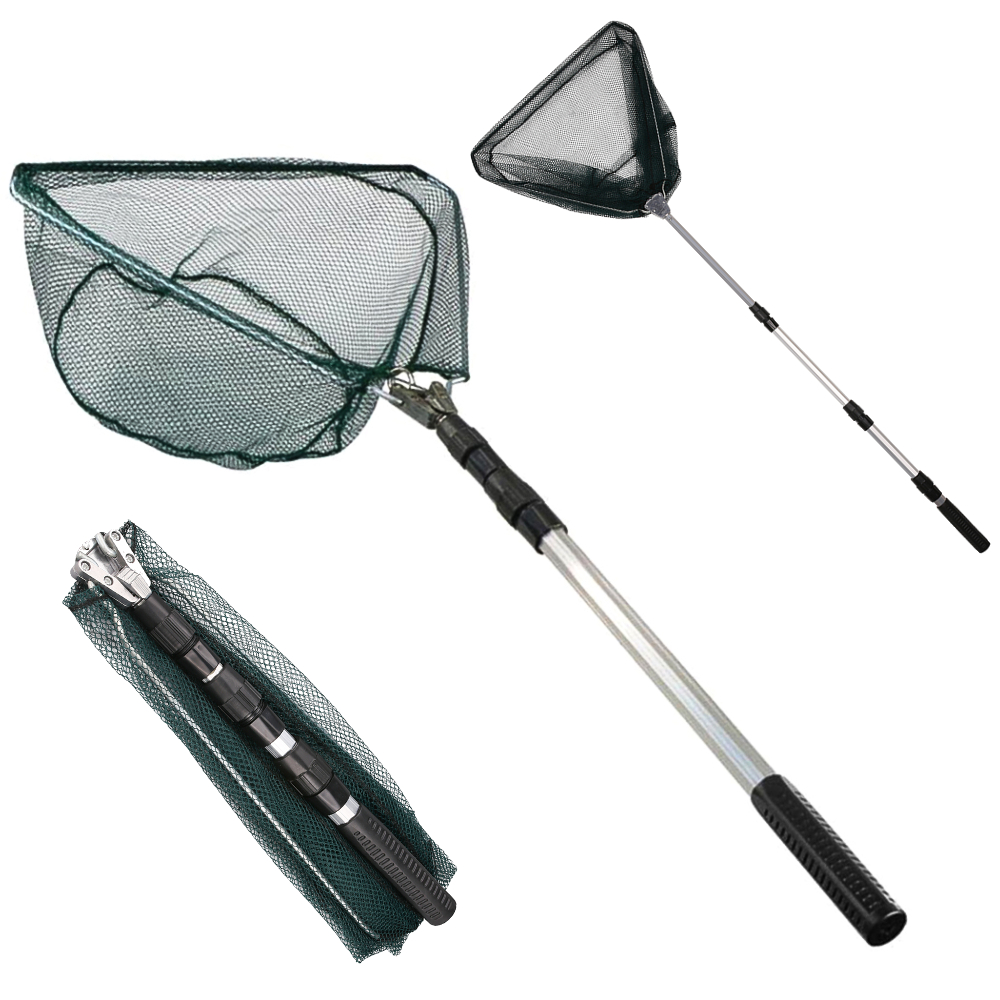 Fish Net Handle - 1Ultra-lightweight Foldable Fishing Net - Durable