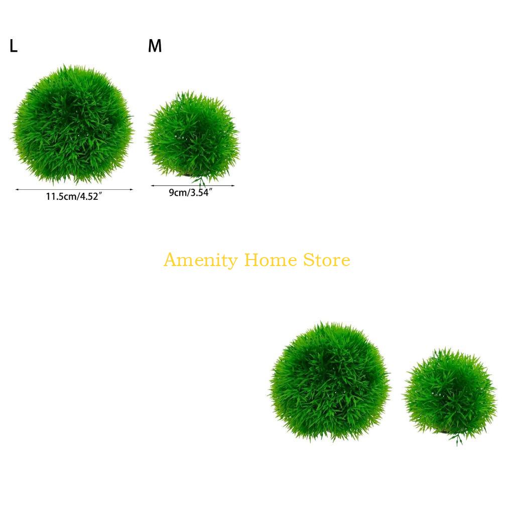 Aquarium Fish Beautiful - F26C Aquatic Plants Marimo for Fish