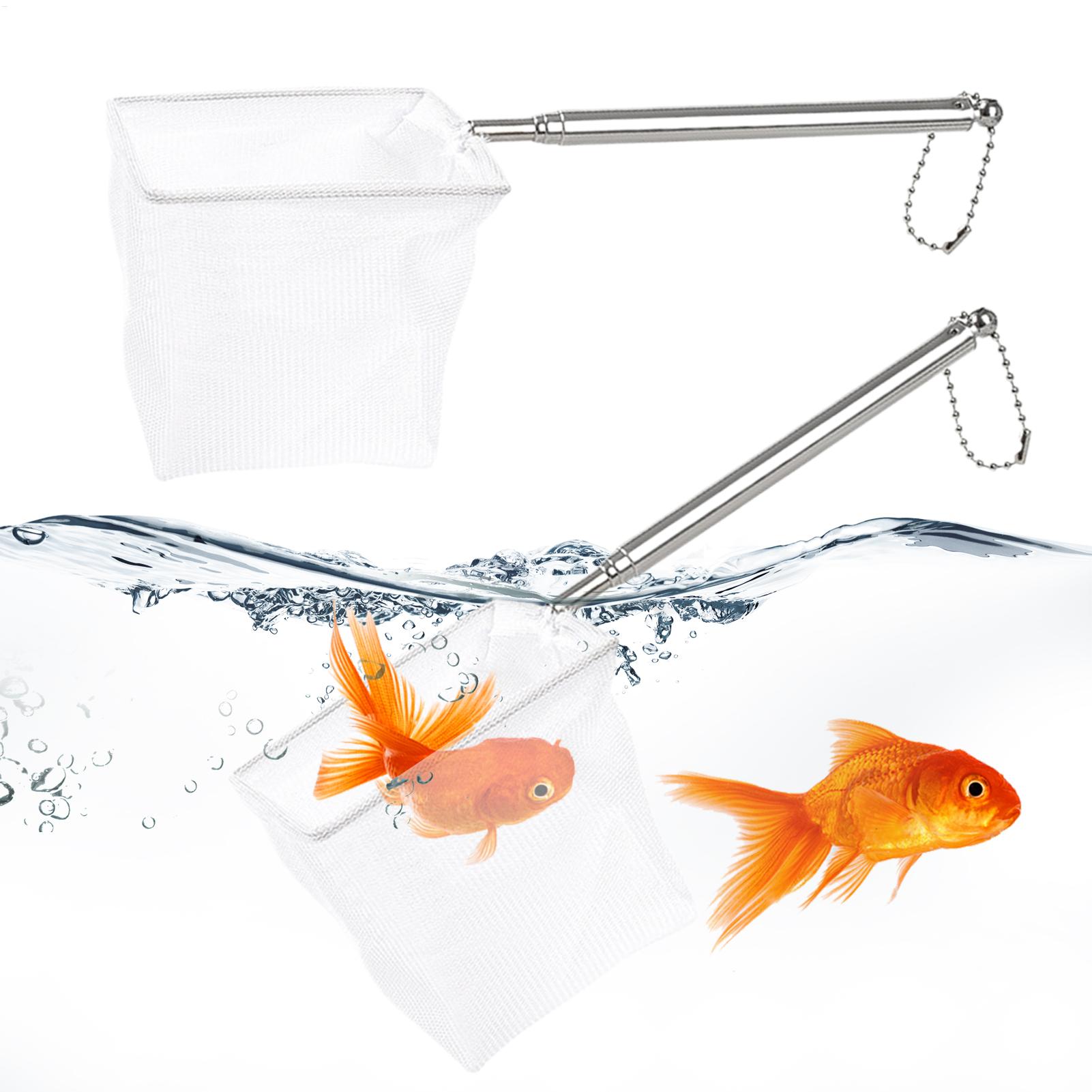 Fish Net Handle - 2pcs Small Fish Net Telescopic Handle
