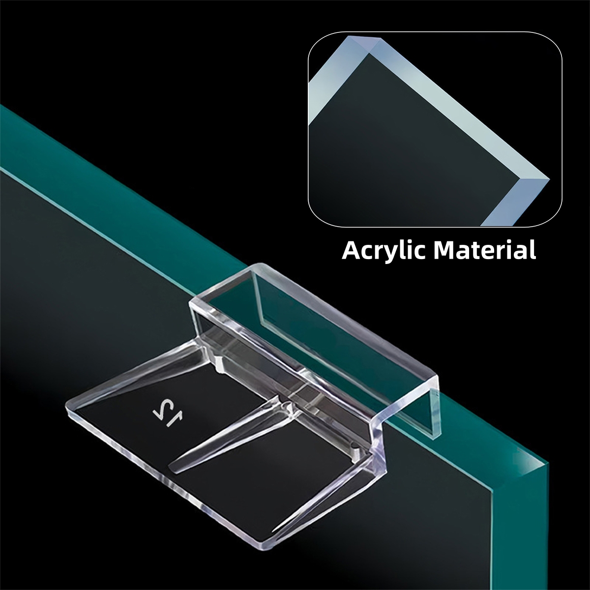10Pcs Transparent Acrylic Fish - Aquarium Fish Light recension och pris
