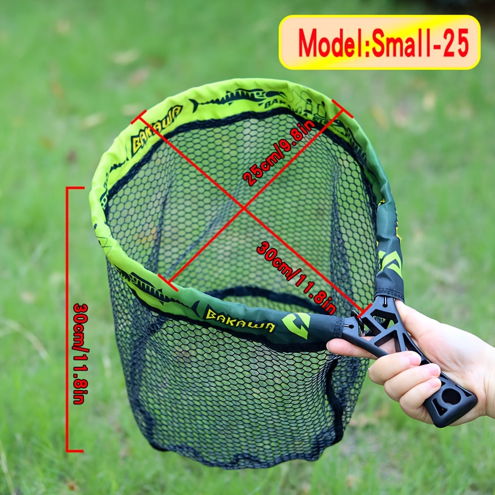 BAKAWA Folding Fishing Net Sho - Fish Net Handle recension och pris