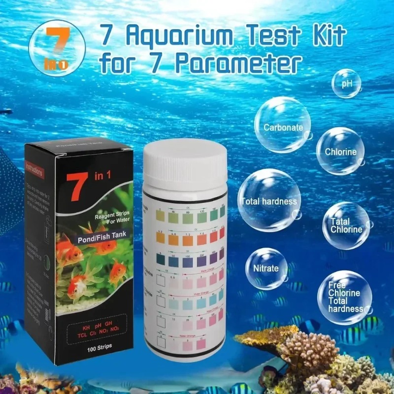 Aquarium Test Strip  Freshwate - Aquarium Fish Freshwater recension och pris