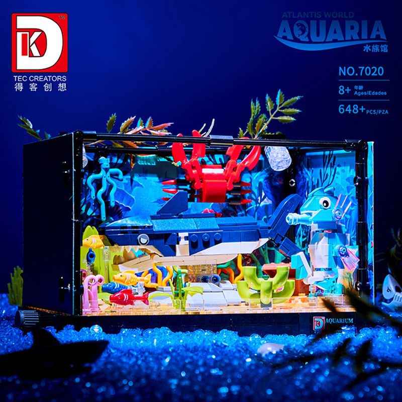 648PCS Shark Ecosystem Tank Bu - Aquarium Fish Of The World recension och pris