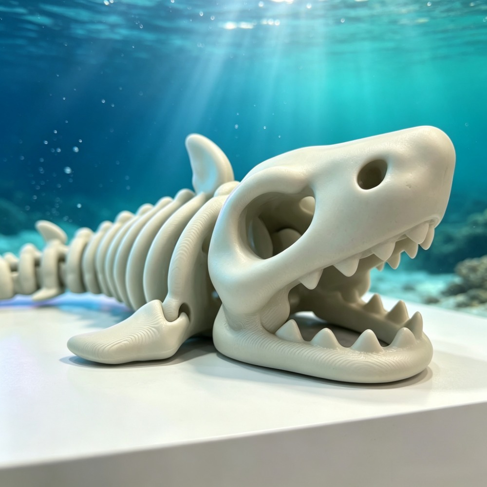 Shark Skeleton Aquarium Decor  - Aquarium Fish Real recension och pris