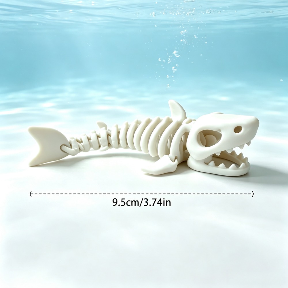 Shark Skeleton Aquarium Decor  - Aquarium Fish Real recension och pris