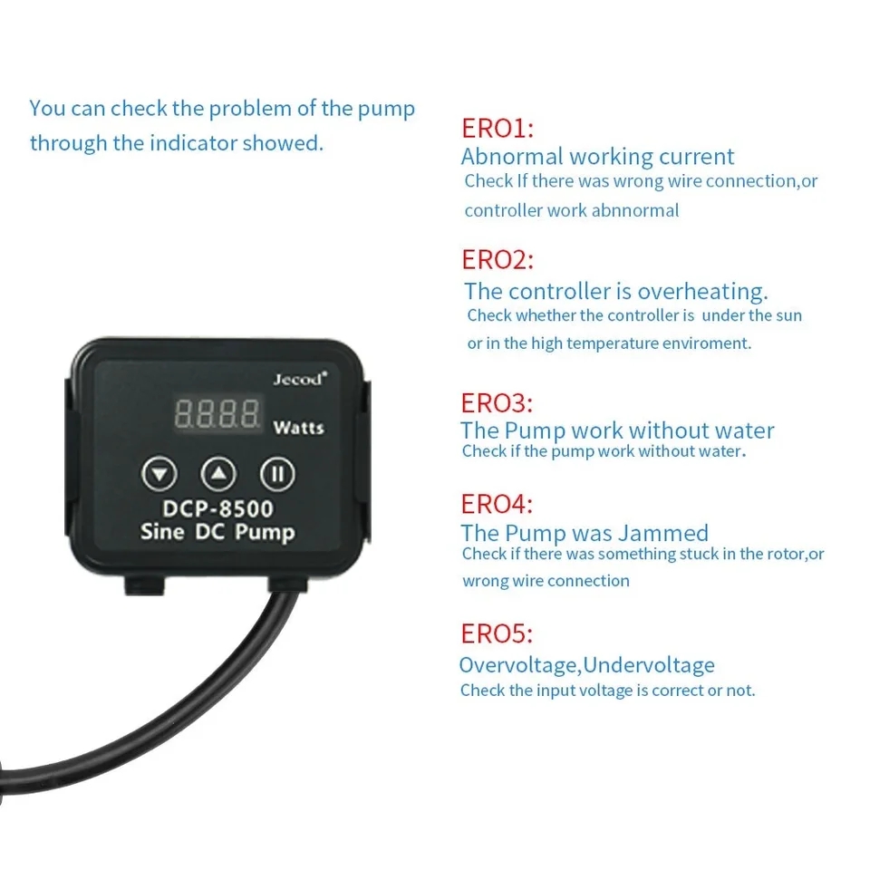 Jebao Jecod DCP 2500/3500/5000 - Aquarium Fish Freshwater recension och pris
