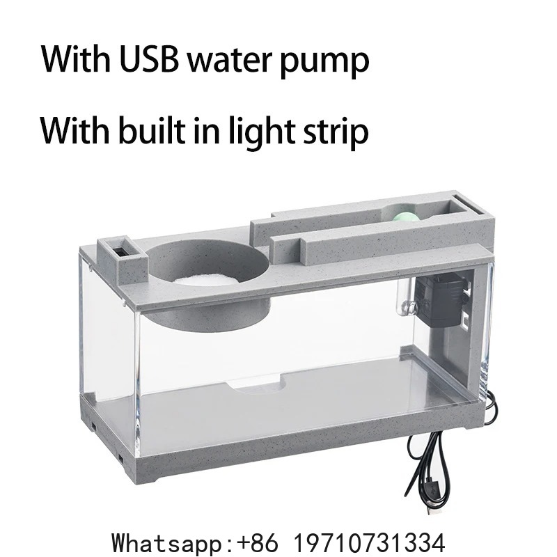 Aquarium Fish Tank Kit Built-i - Aquarium Fish Light recension och pris