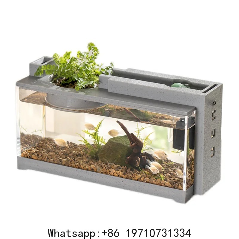 Aquarium Fish Tank Kit Built-i - Aquarium Fish Light recension och pris