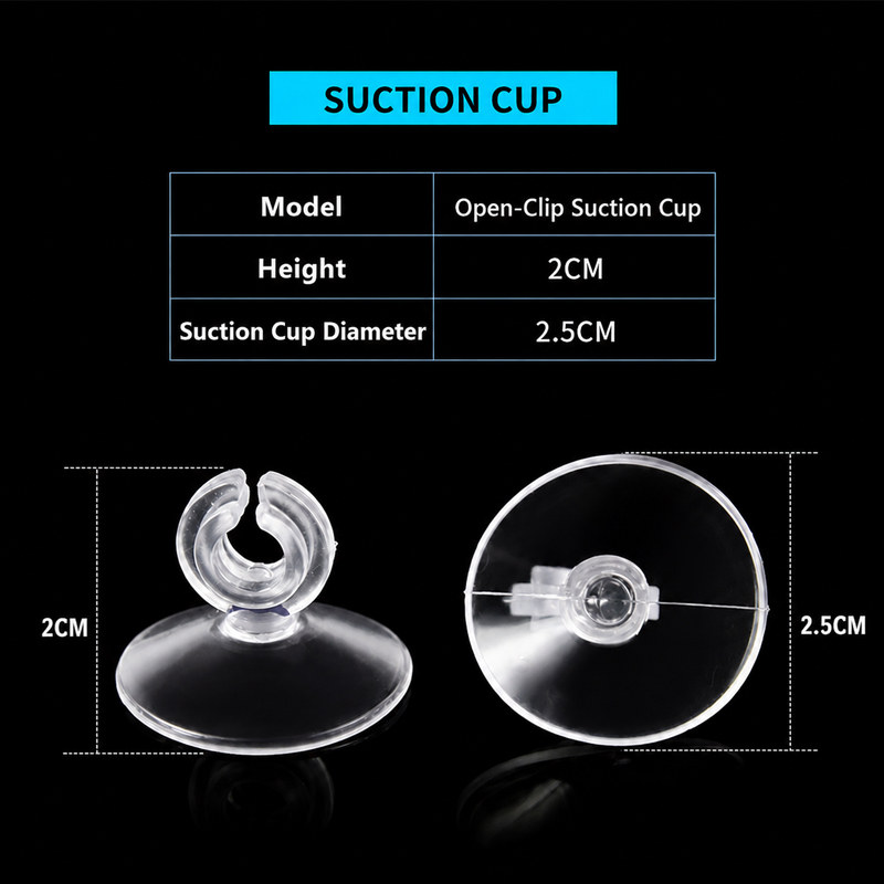 Aquarium Suction Cup 10PC Fish - Aquarium Fish Real recension och pris