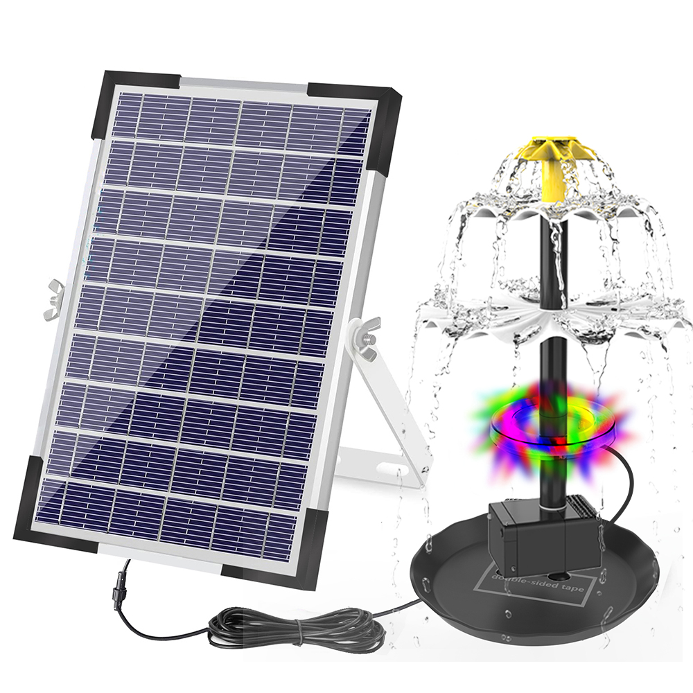 Solar Fountain Pump for Bird B - Aquarium Fish Light recension och pris