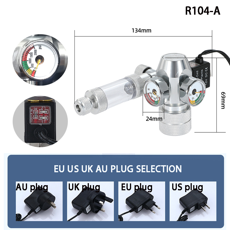 New DIY Aquarium CO2 Regulator - Aquarium Fish For Beginners recension och pris