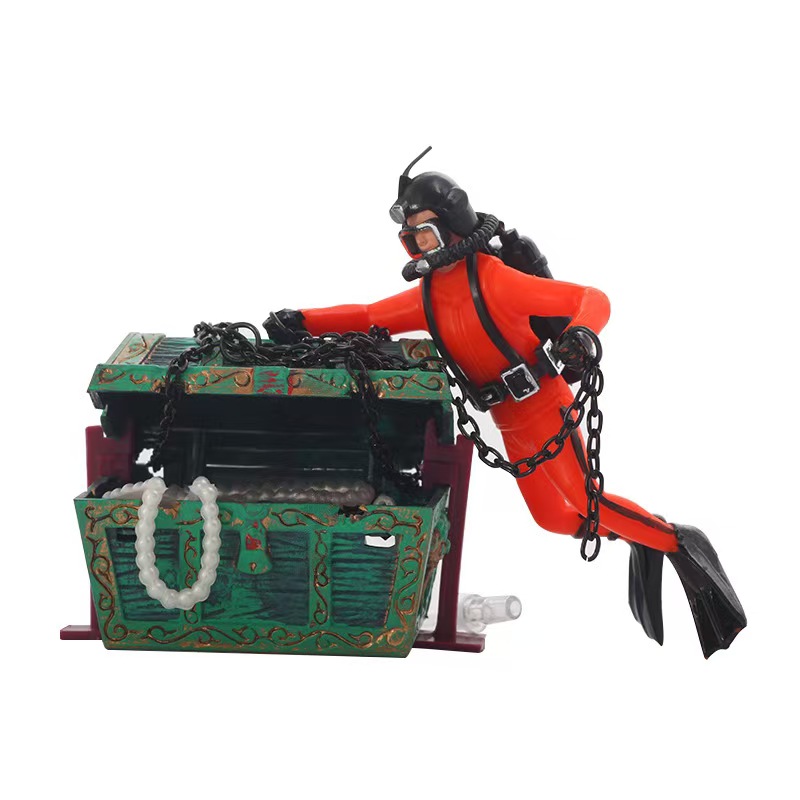 Treasure Frogman Aquarium Orna - Aquarium Fish Of The World recension och pris