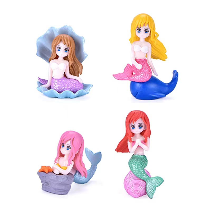 Beautiful Mermaid Statue Aquar - Aquarium Fish Beautiful recension och pris