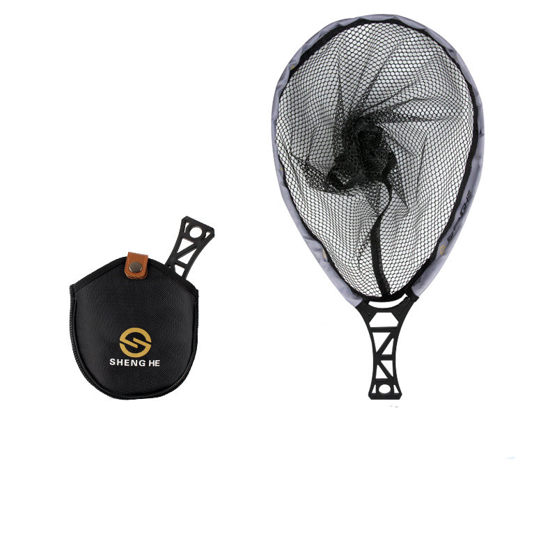 Portable ABS Handle Fly Fishin - Fish Net Handle recension och pris