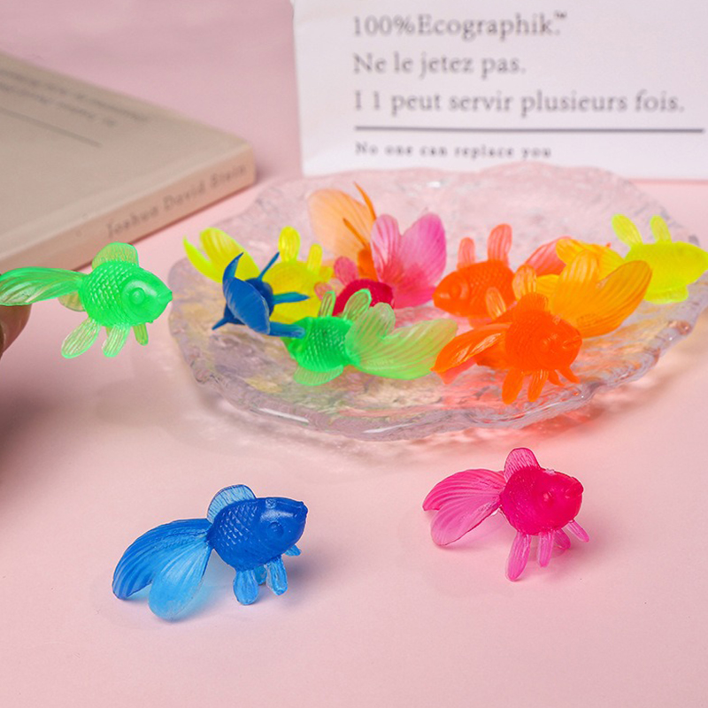 10/20PCS Plastic Goldfish with - Aquarium Fish To Buy recension och pris