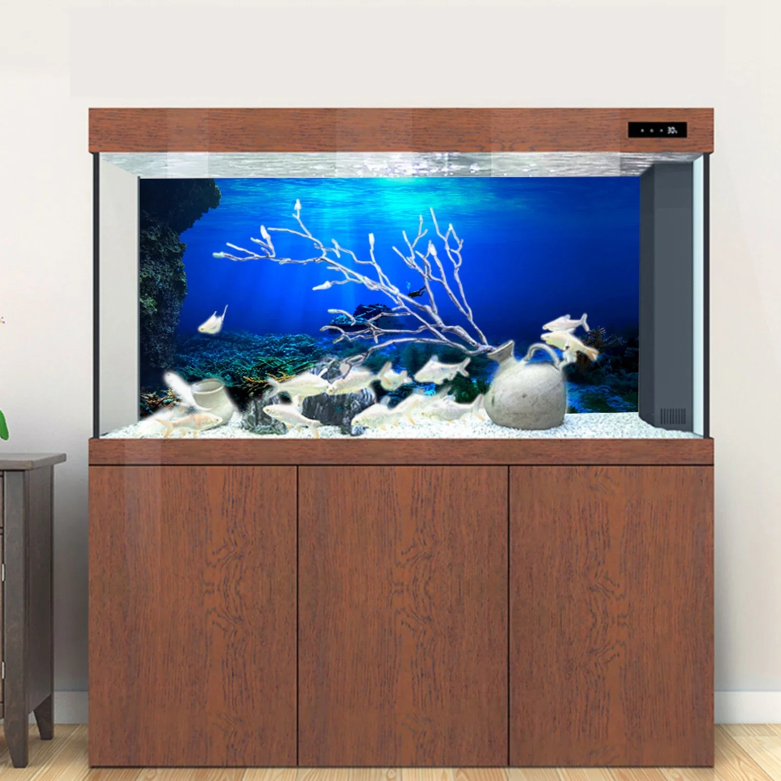 Rainforest Aquarium Background - Aquarium Fish Of The World recension och pris