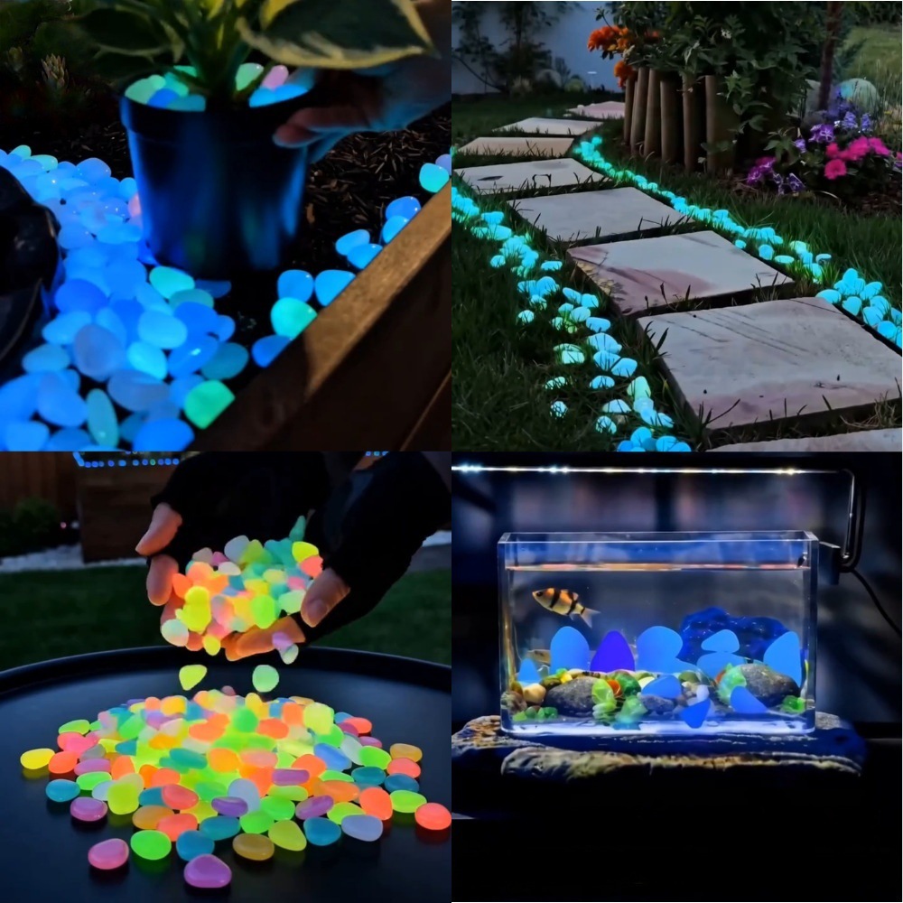 Colorful Glow In The Dark Lumi - Aquarium Fish Light recension och pris