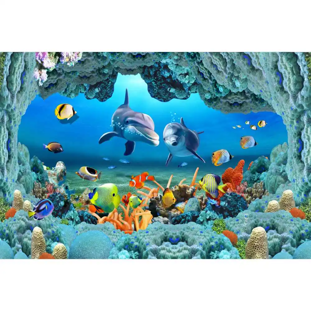 Underwater World Seabed Backdr - Aquarium Fish Of The World recension och pris