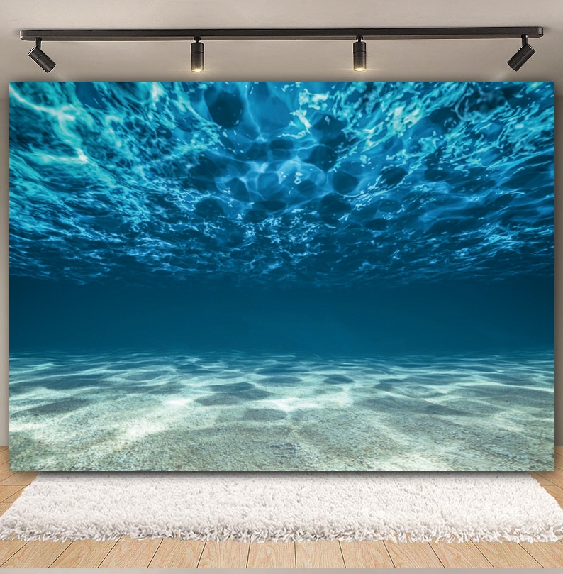 Underwater World Seabed Backdr - Aquarium Fish Of The World recension och pris