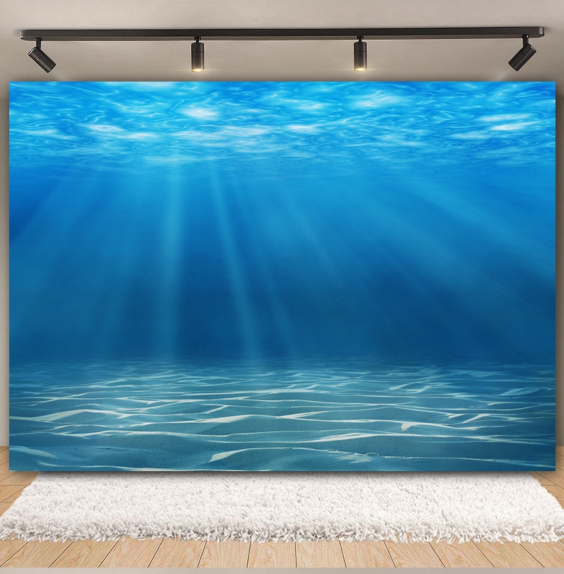 Underwater World Seabed Backdr - Aquarium Fish Of The World recension och pris
