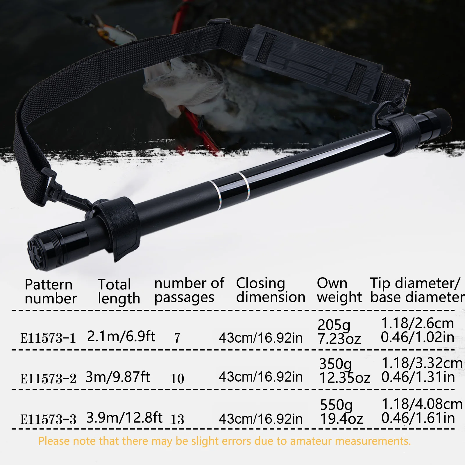 Goture Portable Fishing Net Po - Fish Net Handle recension och pris