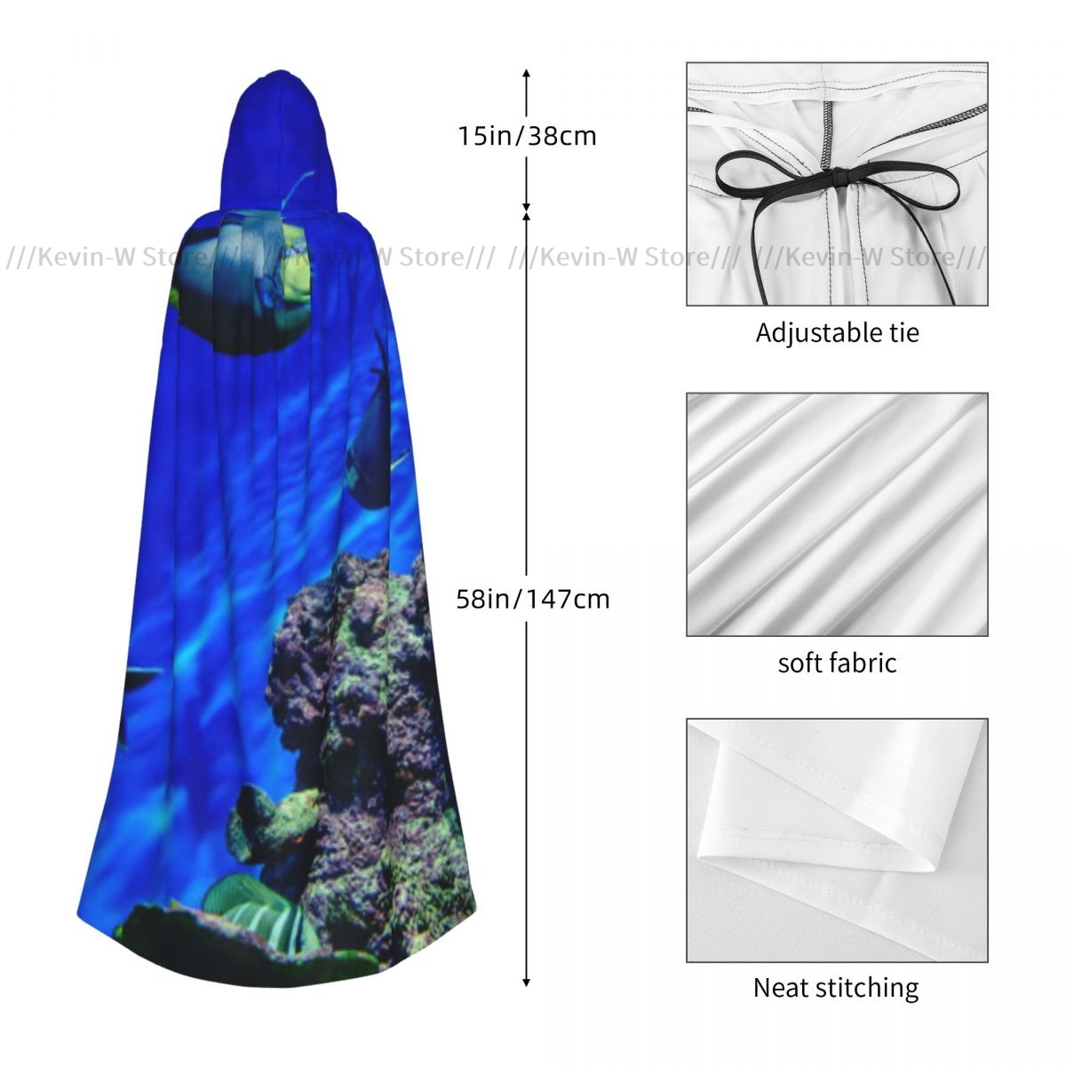 Unisex Witch Party Reversible  - Aquarium Queen Fish recension och pris