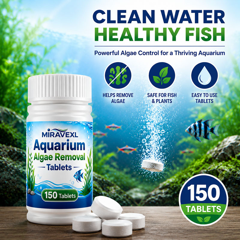 MIRAVEXL 150 Aquarium Algae Re - Aquarium Fish Freshwater recension och pris