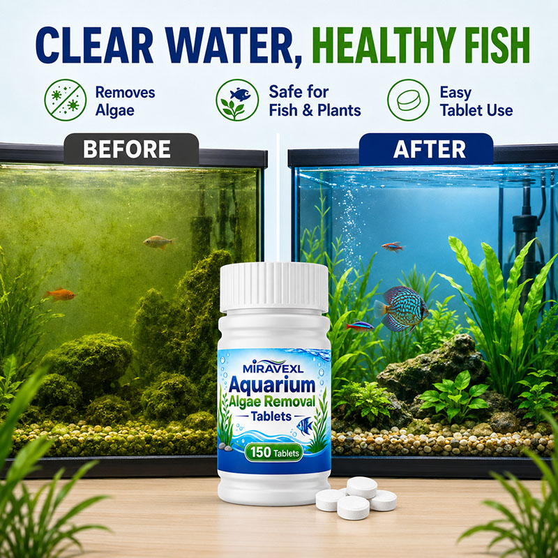 MIRAVEXL 150 Aquarium Algae Re - Aquarium Fish Freshwater recension och pris