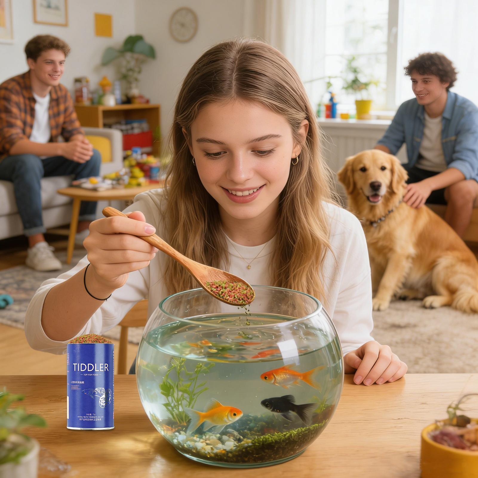Fish Food Aquarium Feed Small  - Aquarium Fish Restaurant recension och pris