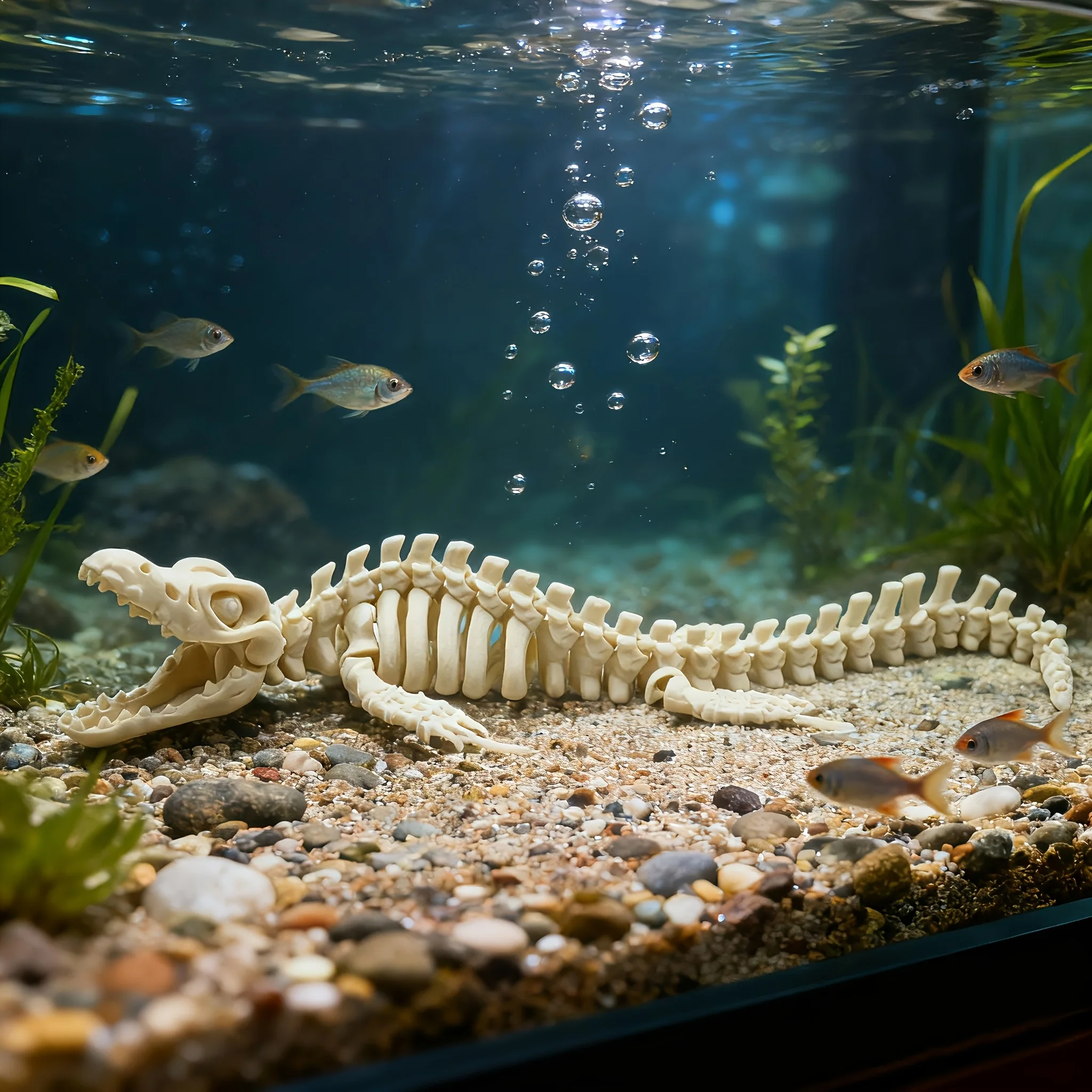 Realistic Canglong Skeleton Re - Aquarium Fish Reproduction recension och pris