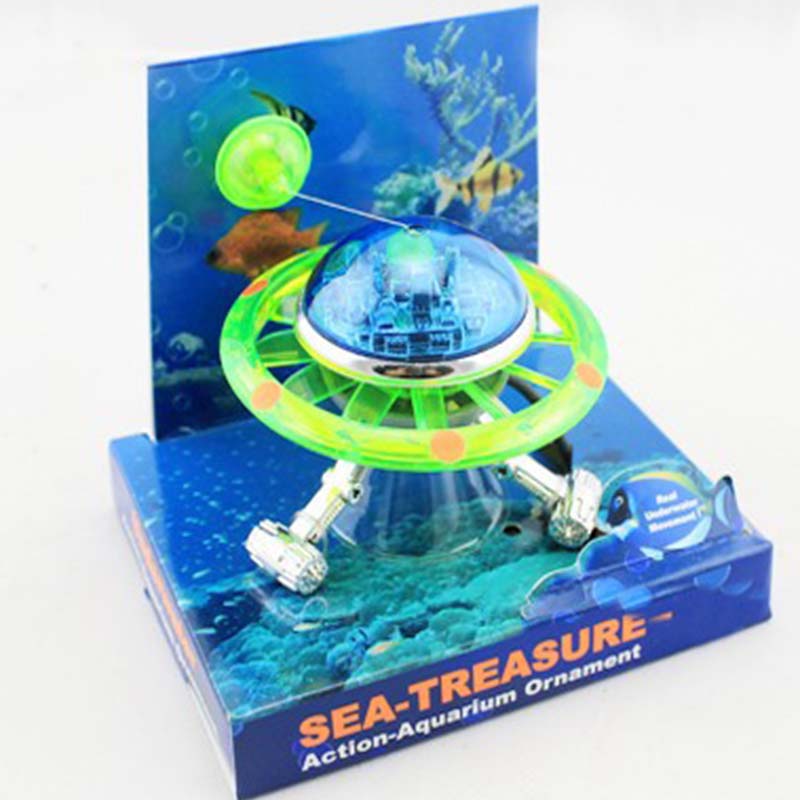 Suspended UFO Aquarium Statue  - Aquarium Fish Of The World recension och pris