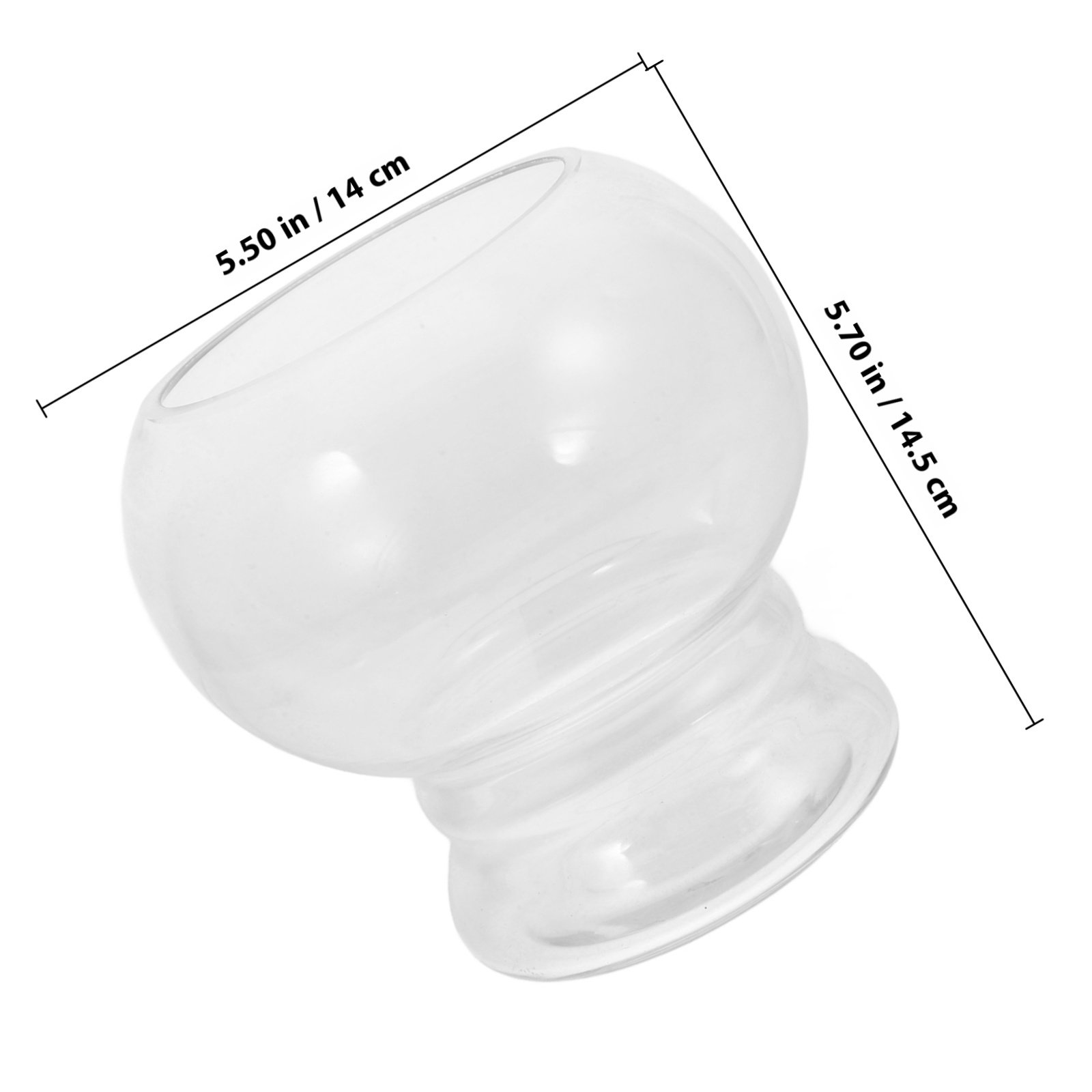 Clear Glass Mini Aquarium Smal - Aquarium Fish Beautiful recension och pris