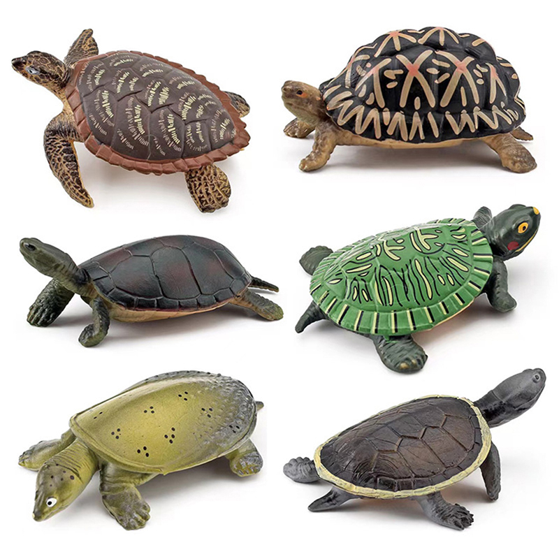 Realistic Turtle Action Figure - Aquarium Fish For Beginners recension och pris
