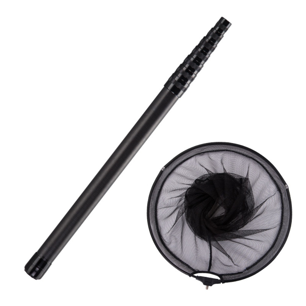 Telescopic Fishing Landing Net - Fish Net Handle recension och pris