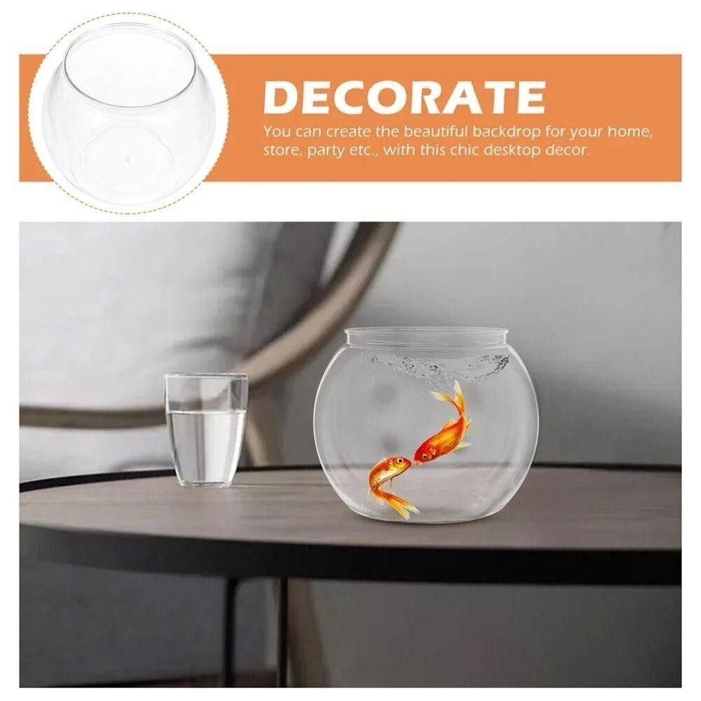 New Transparent Fish Tank Roun - Aquarium Fish For Beginners recension och pris