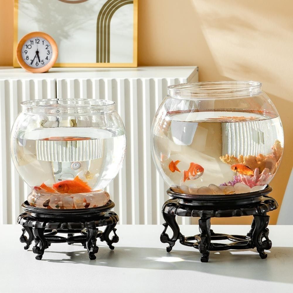 New Transparent Fish Tank Roun - Aquarium Fish For Beginners recension och pris