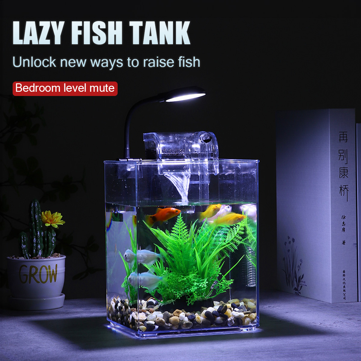 USB Desktop Fish Tank Set-Easy - Aquarium Fish For Beginners recension och pris
